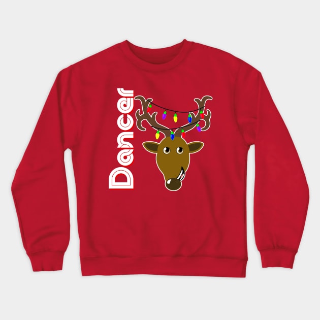 Family Christmas Photo "Dancer" Design Crewneck Sweatshirt by TonTomDesignz